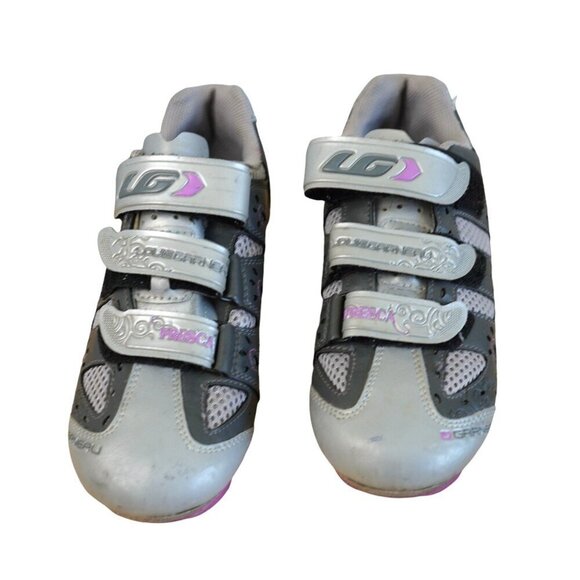 Louis Garneau LG Ergo Air Fresca Cycling‎ Road Bike Shoes Size 6Gray/Black - Picture 1 of 10